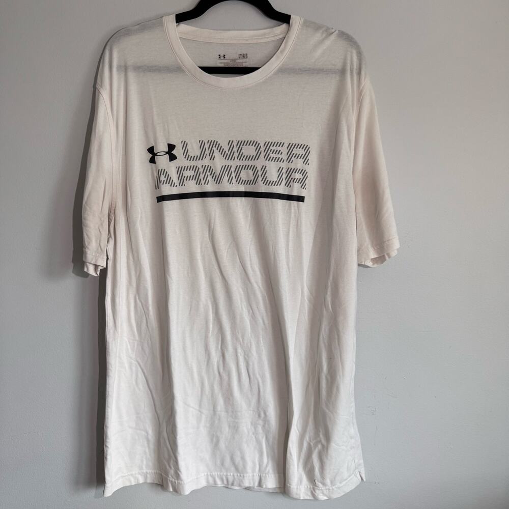 Under Armour White T-Shirt - Large